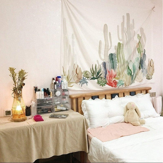 Boho Cacti Tapestry