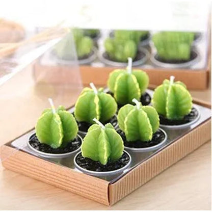 Mini Cactus Candles