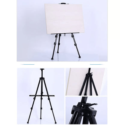 Portable Adjustable Metal Travel Sketch Easel for Artists
